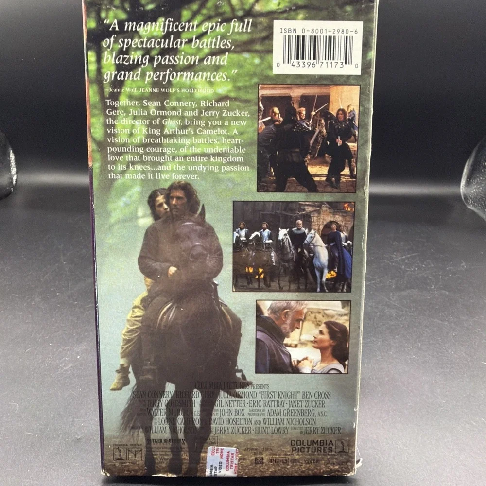First Knight VHS‎ 2001 Sean Connery
